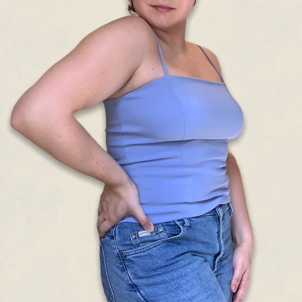 90s light blue formal cami💕